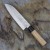Satake Nashiji Natural Japoński Ostry Nóż Kuchenny Santoku Do Warzyw 56 HRC 17cm