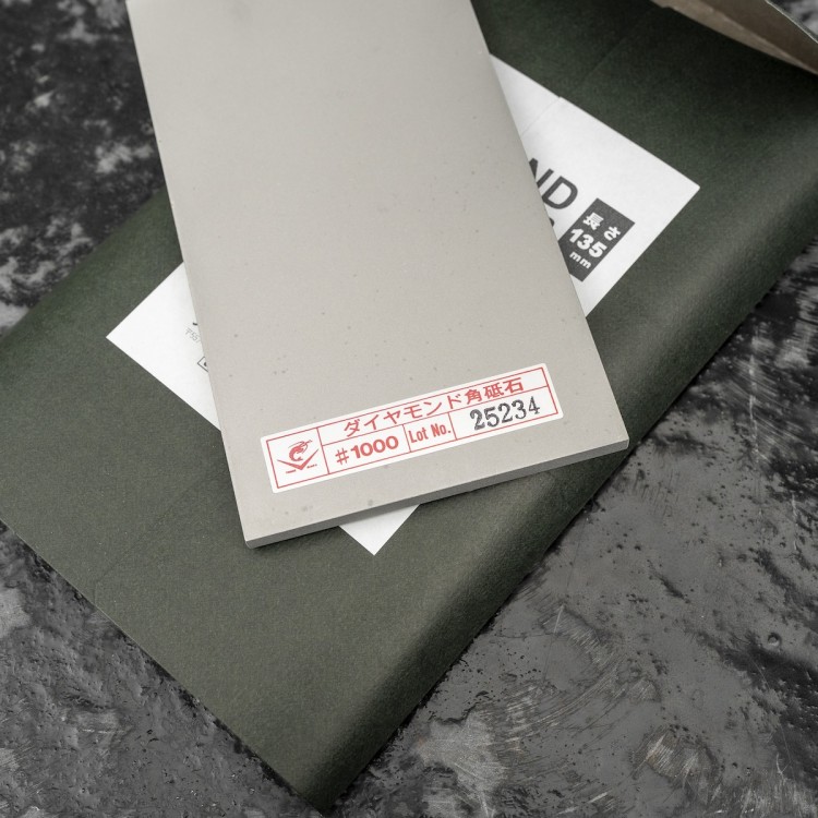 Naniwa Diamond S Japoński Szeroki Kamień Do Ostrzenia Noży 134 x 74 x 6mm #1000