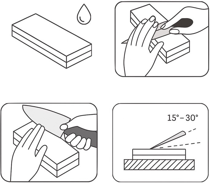 Naniwa Diamond S Japoński Szeroki Kamień Do Ostrzenia Noży 134 x 74 x 6mm #3000