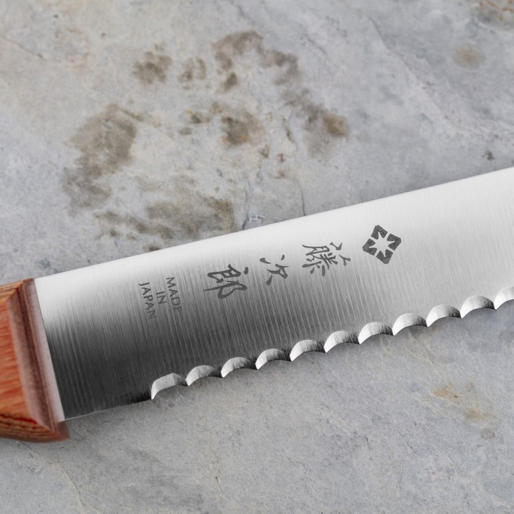 Tojiro MV Japoński Ostry Nóż Kuchenny Do Pieczywa Chleba Bułek 56HRC 23,5cm