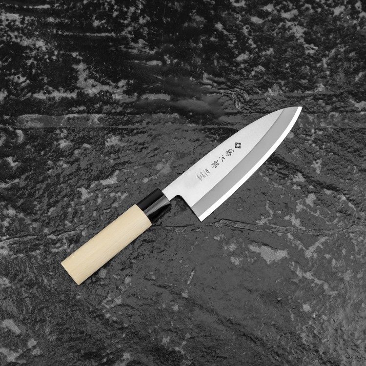 Tojiro MV Japoński Ostry Nóż Kuchenny Do Filetowania Deba 56HRC 16,5cm