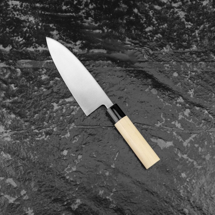 Tojiro MV Japoński Ostry Nóż Kuchenny Do Filetowania Deba 56HRC 16,5cm