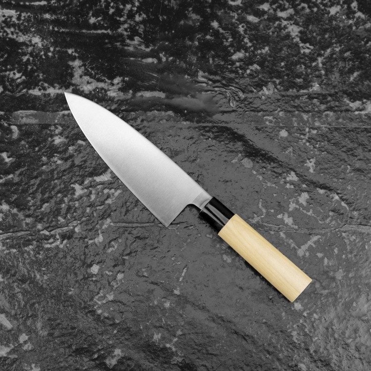 Tojiro MV Japoński Ostry Nóż Kuchenny Do Filetowania Deba 56HRC 18cm