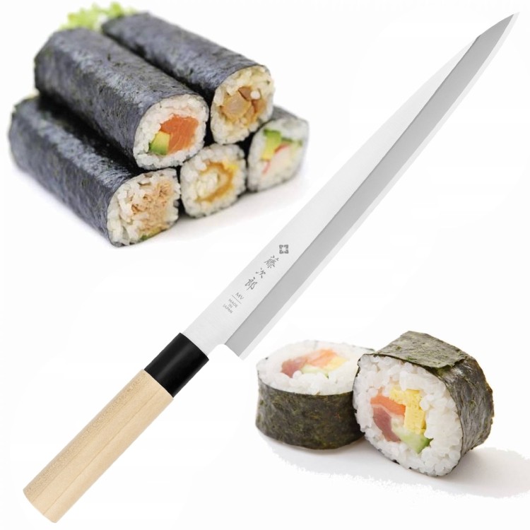 Tojiro MV Japoński Nóż Do Filetowania Yanagiba Sashimi Do Sushi 24cm