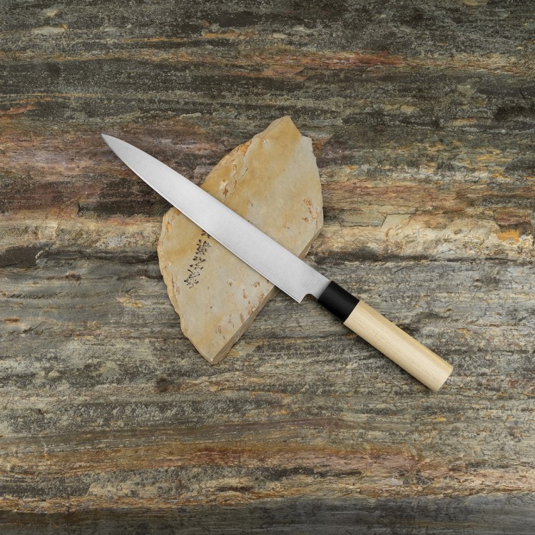 Tojiro MV Japoński Nóż Do Filetowania Yanagiba Sashimi Do Sushi 24cm