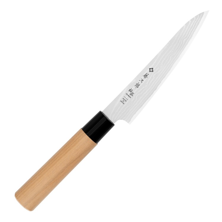 Tojiro Ouran VG-10 Damascus Japoński Nóż Kuchenny Uniwersalny 13cm