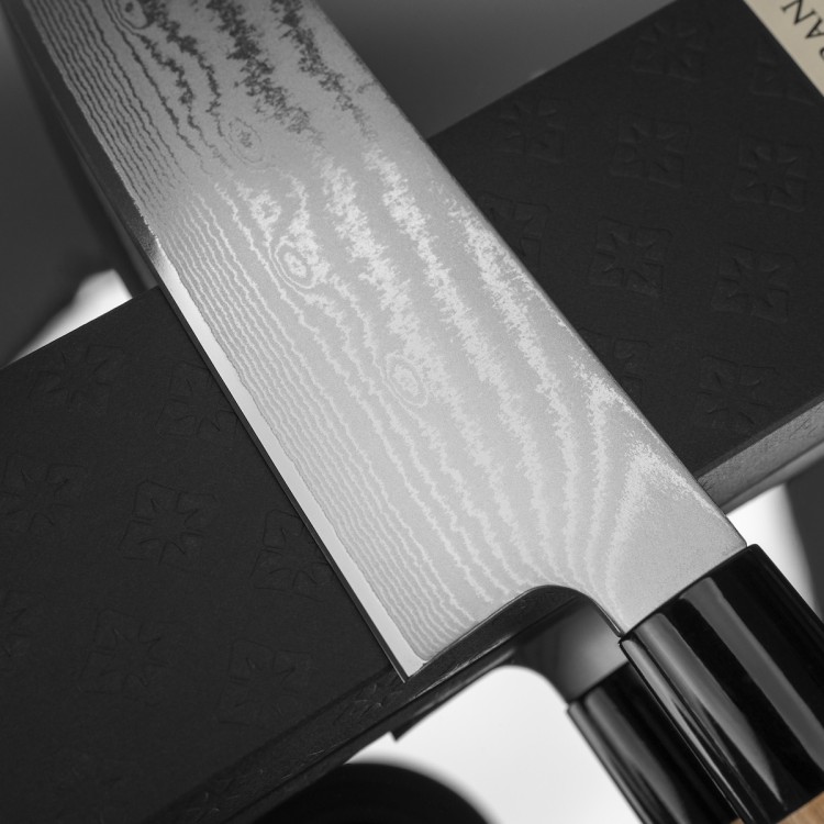 Tojiro Ouran VG-10 Damascus Japoński Nóż Kuchenny Santoku 16,5cm