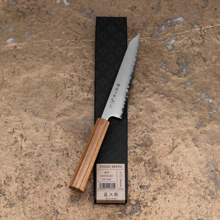 Tojiro Reppu SG2 Japoński Nóż Kuchenny Kiritsuke Petty 62HRC 15cm