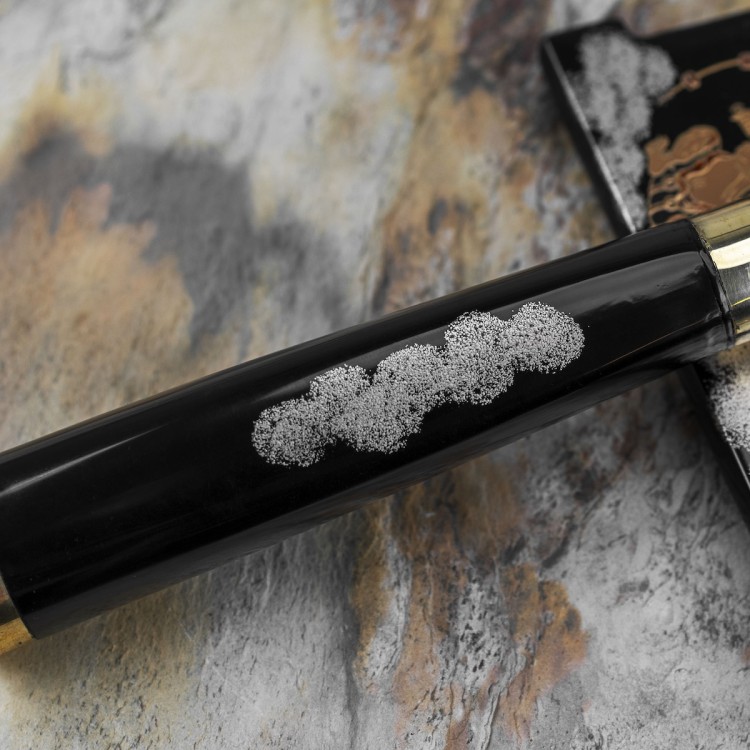 Takeshi Saji Art Fujin Raijin Ręcznie Kuty R-2 Japoński Nóż Kuchenny Uniwersalny 13cm + Saya