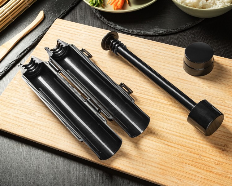 Zestaw Do Robienia Sushi Roller Maty Nóż Pałeczki Idealny Na Prezent SUSHI SET DELUXE EDITION