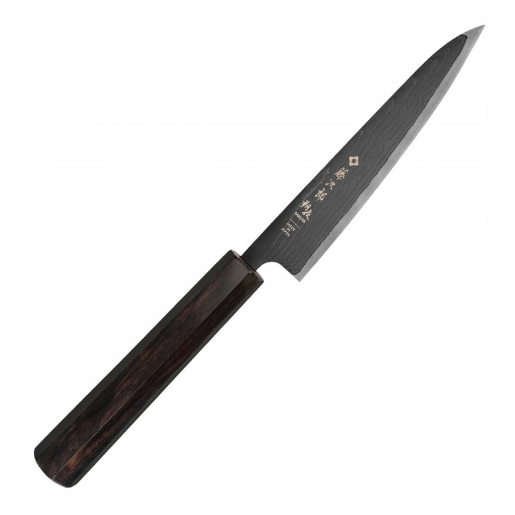 Tojiro Sakuya Black VG-10 Damascus Japoński Nóż Kuchenny Uniwersalny 13cm