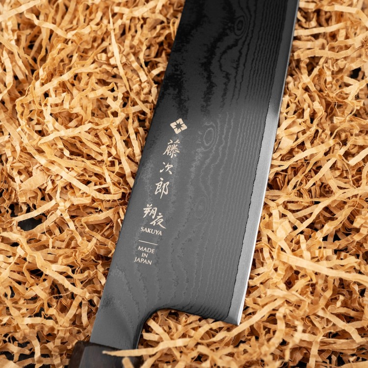 Tojiro Sakuya Black VG-10 Damascus Japoński Nóż Kuchenny Nakiri 16,5cm