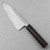 Hideo Kitaoka Shirogami Satin Japoński Nóż Mini Deba Do Filetowania 61 HRC 21cm