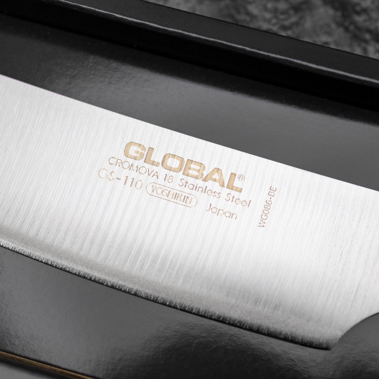 Global Japoński Ostry Nóż Kuchenny Kiritsuke Do Warzyw 15cm 56-58 HRC GS-110