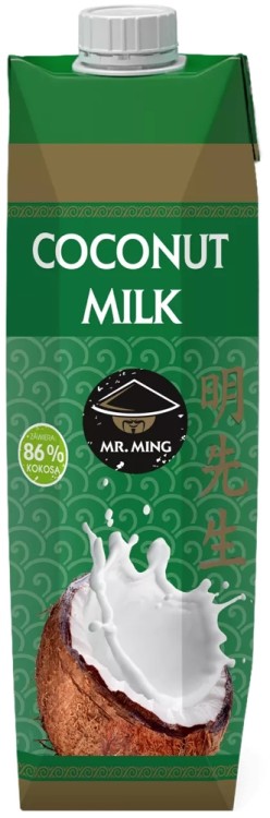 Mleko Mleczko Kokosowe z Kokosa w Kartonie Wietnam 1000ml 1L MR. MING