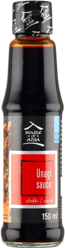 Słodki Gesty Sos Sojowy Marynata Do Mięsa Warzyw i Owoców Morza UNAGI 150ml HOUSE OF ASIA