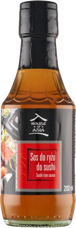 Zaprawa Gotowa Mieszanka Sos Do Ryżu Do Przygotowania Sushi 200ml HOUSE OF ASIA