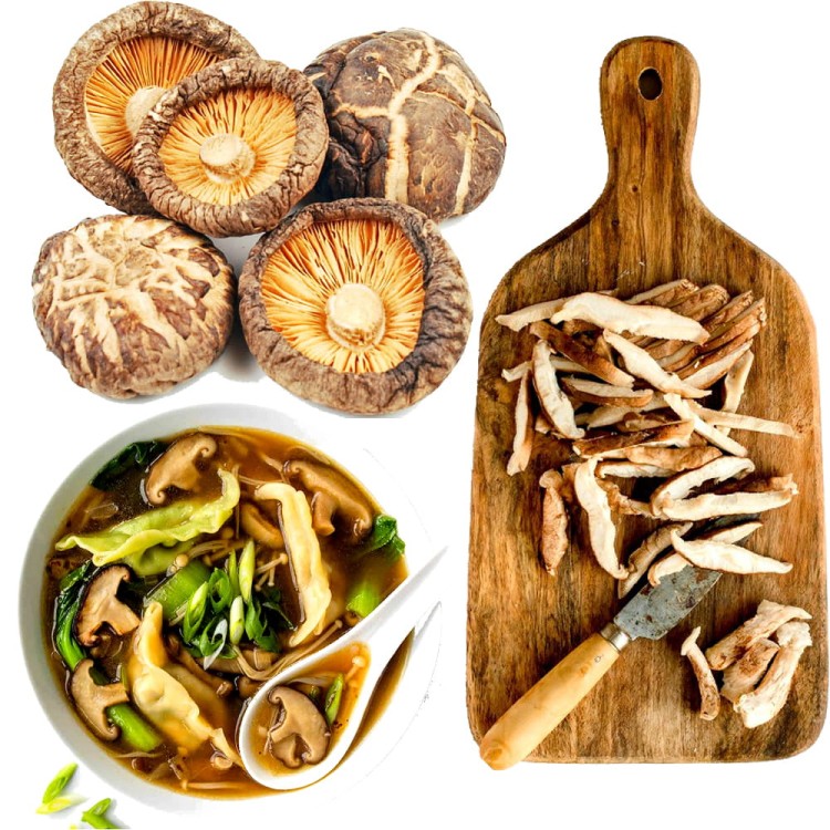 Suszone Chińskie Grzyby SHIITAKE POKU Do Ramenu 30g HOUSE OF ASIA
