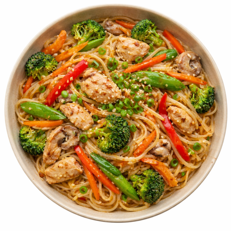 Makaron Ryżowy Nitki Vermicelli Naturalnie Bezglutenowy Gotowy w 5 Minut 200g HOUSE OF ASIA