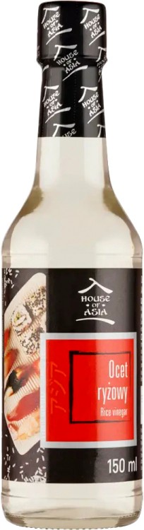 Chiński Ocet Ryżowy Do Sushi Wysoka Jakość Do Potraw i Sałatek 150ml HOUSE OF ASIA