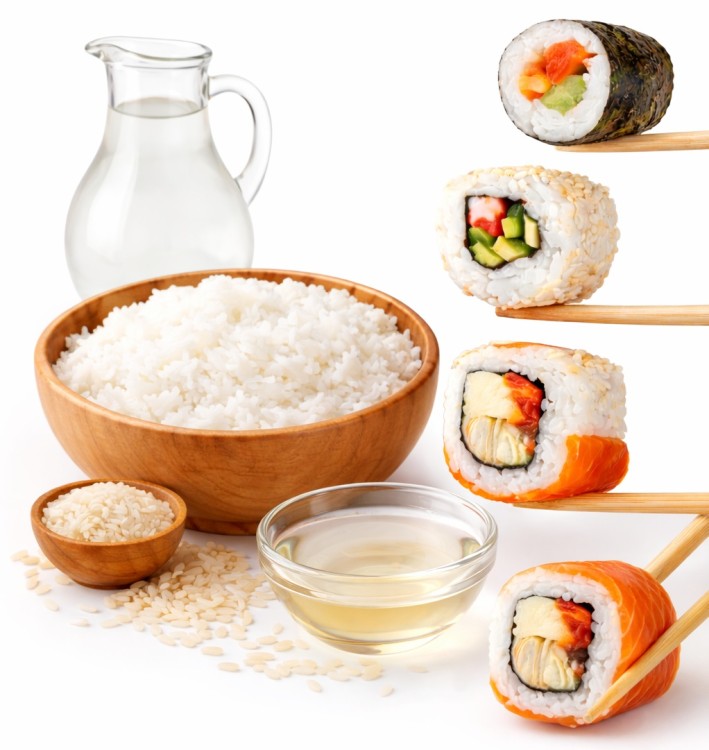 Chiński Ocet Ryżowy Do Sushi Wysoka Jakość Do Potraw i Sałatek 150ml HOUSE OF ASIA