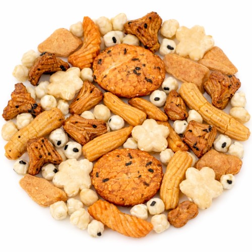 Krakersy Ryżowe Azjatycka Przekąska Yamato Snack Mix 300g GOLDEN TURTLE BRAND