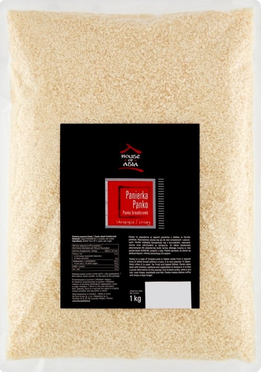 Chrupiąca Panierka Panko Do Mięsa i Krewetek Bułka Tarta Typu Japońskiego 1kg 1000g HOUSE OF ASIA