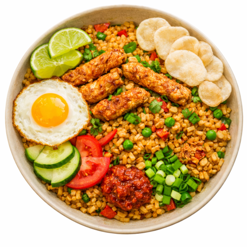 Średnio Ostra Pasta Do Ryżu Nasi Goreng Saszetka 50g HOUSE OF ASIA