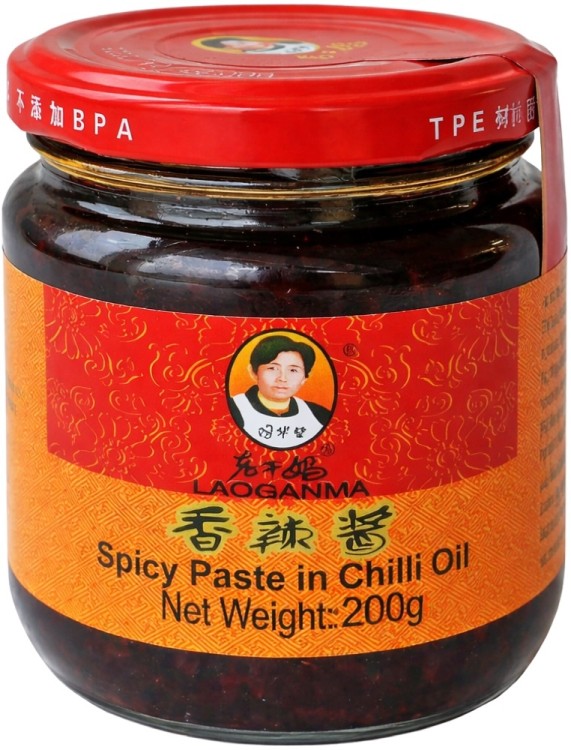 Pasta Chilli w Oleju Spicy Chili Paste In Oil 200g LAO GAN MA