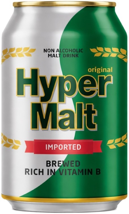 Bezalkoholowy Napój Słodowy 0% Non Alcoholic Mighty Malt Drink 330ml HYPER MALT