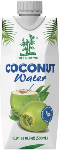 Naturalna Zdrowa Woda Kokosowa z Zielonego Kokosa 100% Nawodnienie 500ml 0,5L BAMBOO TREE