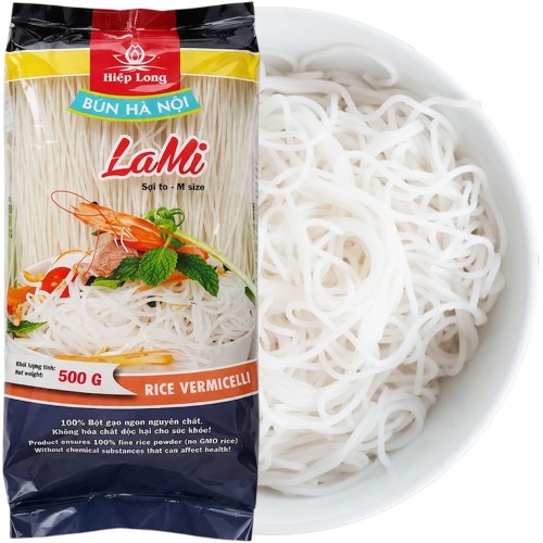 Makaron Ryżowy Nitki Bezglutenowy La Mi Vermicelli 500g HIEP LONG