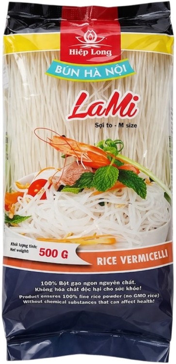 Makaron Ryżowy Nitki Bezglutenowy La Mi Vermicelli 500g HIEP LONG