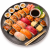 ZESTAW 2 PRODUKTY DO SUSHI Wodorosty Glony Algi Yaki Nori GOLD 50 Sztuk + Ryż Nakato 1kg ASIA KITCHEN