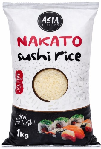 ZESTAW 2 PRODUKTY DO SUSHI - Ryż Nakato 1kg + Rzodkiew Oshinko 350g ASIA KITCHEN