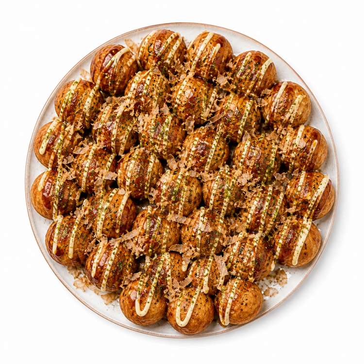 Żeliwna Patelnia Do Japońskich Kuleczek TAKOYAKI 17,5cm x 16,5cm x 3cm EMRO AZIATICA