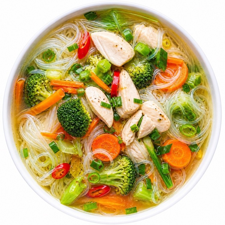 Tajska Zupka Błyskawiczna Makaron Sojowy Instant Vermicelli Clear Soup 40g MAMA