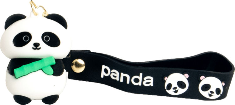 Breloczek Do Kluczy Czarno Biała PANDA z Bambusem Różne Rodzaje EMRO AZIATICA
