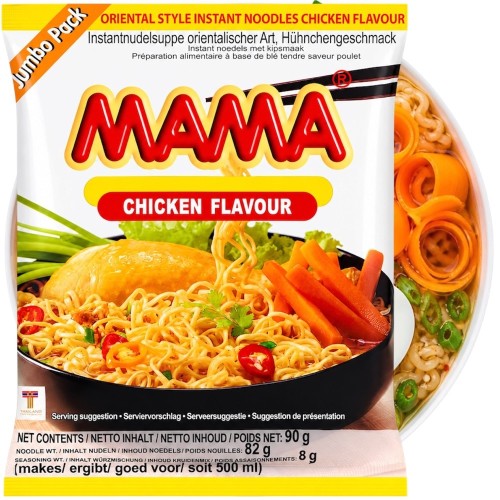 Tajska Zupka Błyskawiczna Makaron Instant Bulion Kurczak Chicken 90g MAMA