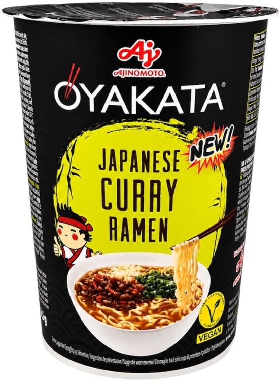Azjatycka Zupka Błyskawiczna Instant Ramen Japońskie Curry Kubek Cup 62,5g OYAKATA