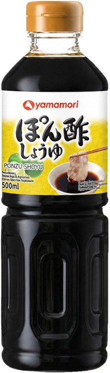 Sos Sojowy Shoyu PONZU Cytrusowy z Limonką YUZU 500ml YAMAMORI