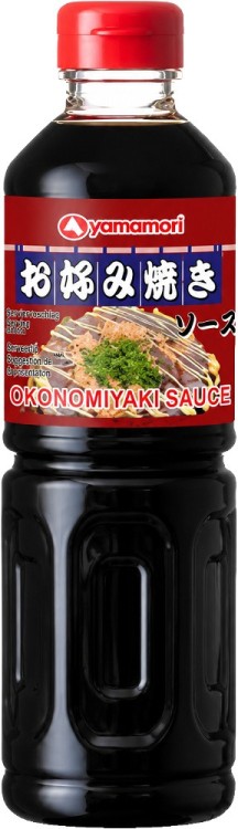 Gęsty Słodko Słony Sos OKONOMIYAKI Głęboki Smak Umami 500ml YAMAMORI