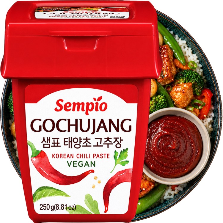 Koreańska Pasta Paprykowa Chili Gochujang Spicy And Sweet VEGAN 250g SEMPIO