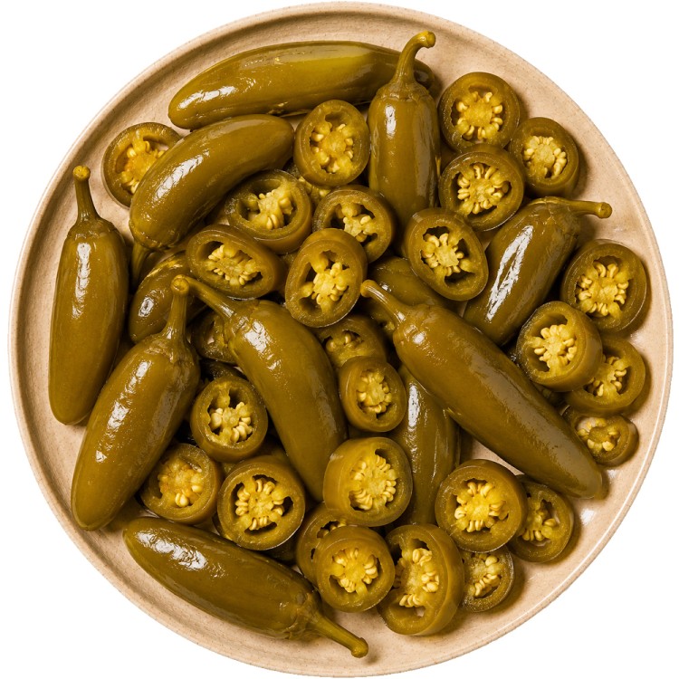 Chrupiąca Papryka Papryczka Zielona Jalapeno Krojona Green Pepper 670g CASA DE MEXICO