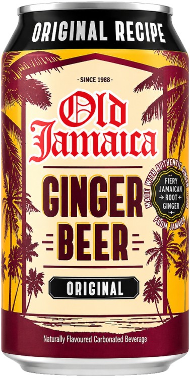 Napój Piwo Bezalkoholowe Imbirowe z Jamajki Ginger Beer 330ml OLD JAMAICA