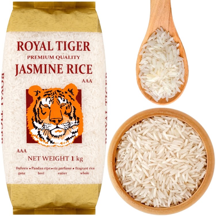 Ryż Jaśminowy Długoziarnisty Premium 1kg ROYAL TIGER