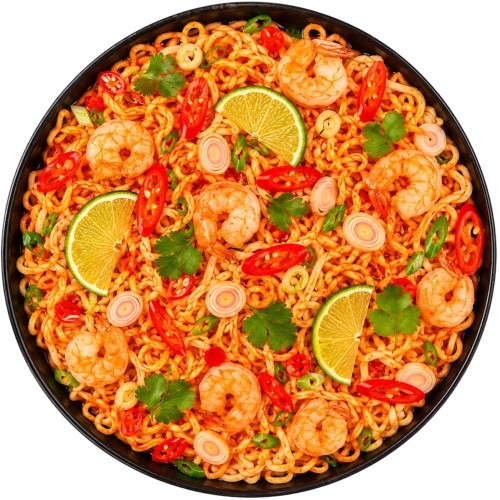 Tajska Zupka Błyskawiczna Makaron Instant Krewetkowa Tom Yum Ostra 90g MAMA