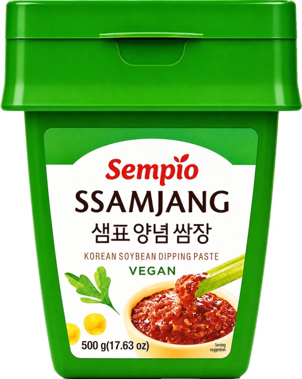 Koreańska Pasta Sojowa Sunchang SSAMJANG z Przyprawami Mild Łagodna 500g SEMPIO