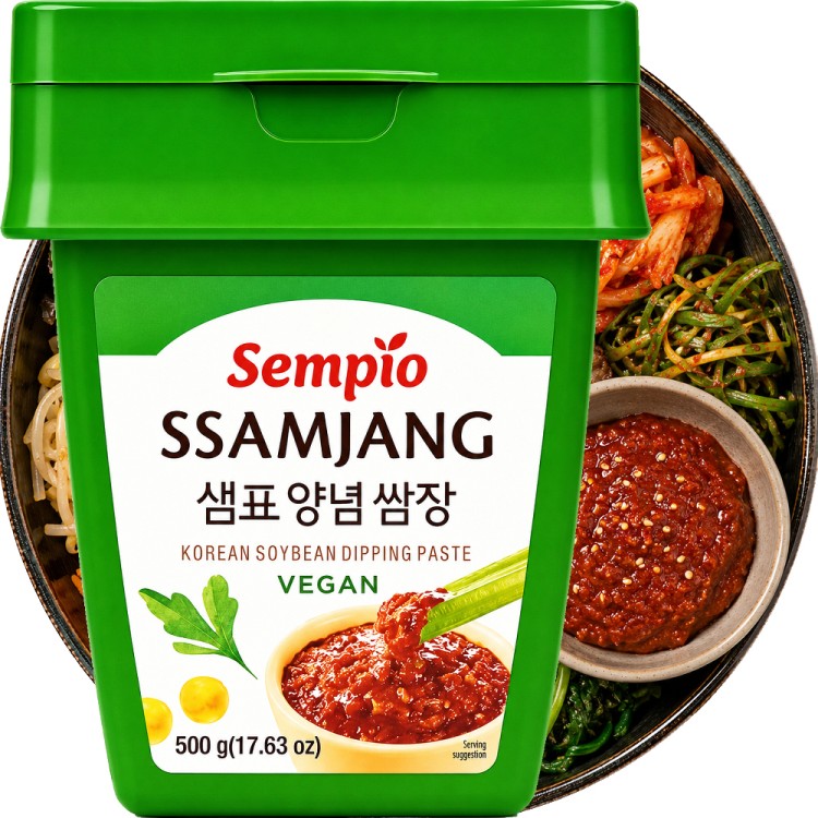 Koreańska Pasta Sojowa Sunchang SSAMJANG z Przyprawami Mild Łagodna 500g SEMPIO