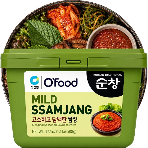 Koreańska Pasta Sojowa Sunchang SSAMJANG z Przyprawami Łagodna Mild 500g O'FOOD